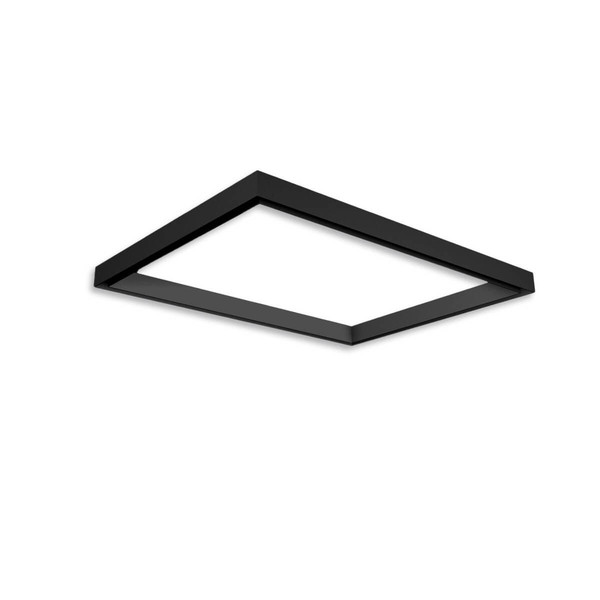 Isoled Track48 Leuchtenrahmen H50, Innenformat 592x892mm, schwarz, exkl. Trafo, Montageclip/Seilabh. 116879