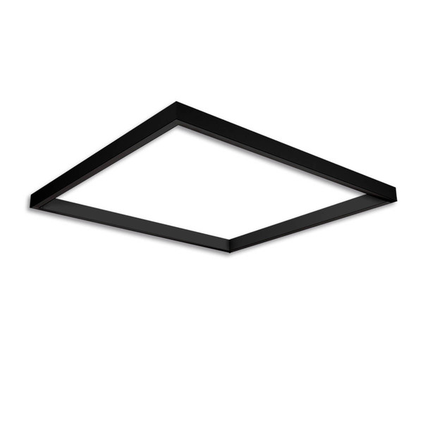 Isoled Track48 Leuchtenrahmen H50, Innenformat 900x1000mm, schwarz, exkl. Trafo, Montageclip/Seilabh. 116882