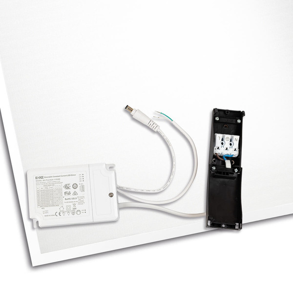 Isoled LED Panel ECO Backlight Line 625 UGR<19 2H/2H, CRI80, 36W, neutralweiß, 6er Pack, 1-10V dimmbar 116942