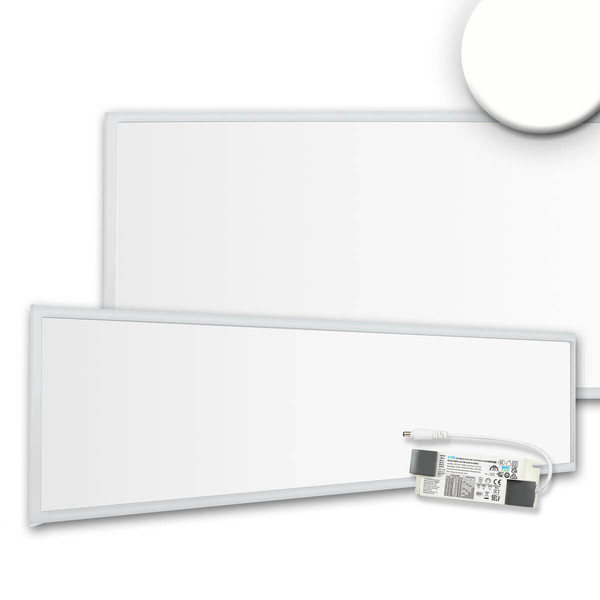 Isoled LED Panel Business Line 1200 UGR<19 2H/2H, 36W, weiß RAL9016, neutralweiß, PowerSwitch 21-40W 116947