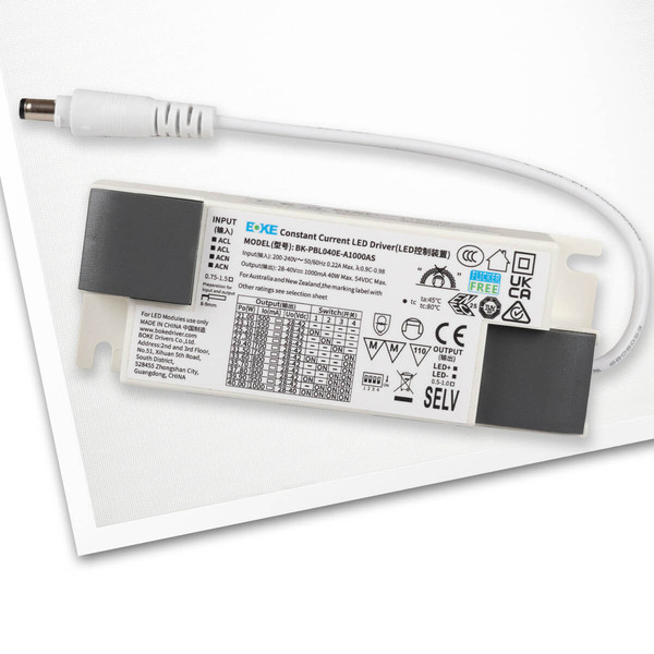 Isoled LED Panel Business Line 1200 UGR<19 2H/2H, 36W, weiß RAL9016, warmweiß, PowerSwitch 21-40W 116948
