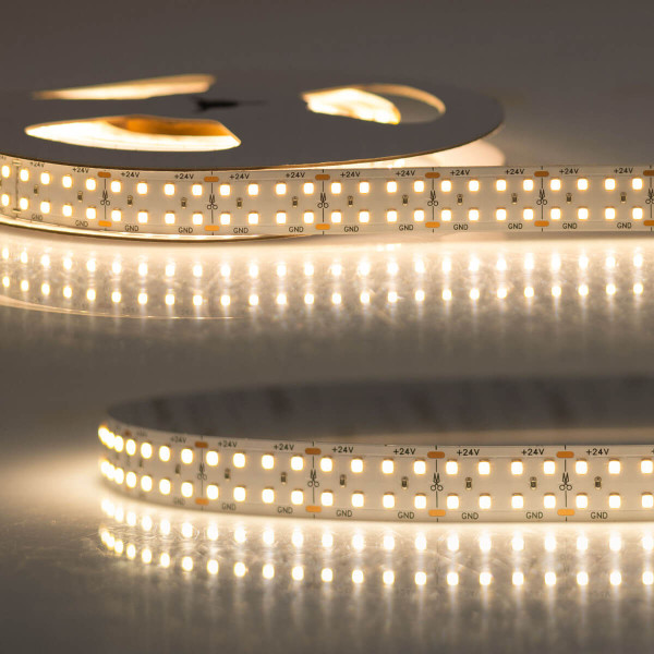 Isoled LED CRI930 Flexband, 24V DC, 30W, 150lm/W, zweireihig, IP20, 3000K, 5m Rolle, 240 LED/m 117040