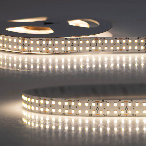 Isoled LED CRI940 Flexband, 24V DC, 30W, 160lm/W, zweireihig, IP20, 4000K, 5m Rolle, 240 LED/m 117041