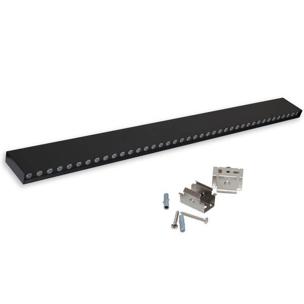Isoled LED Hängeleuchte Raster UGR<19, 36°, 120cm, schwarz, 30W, 4000K, DALI dimmbar 117056