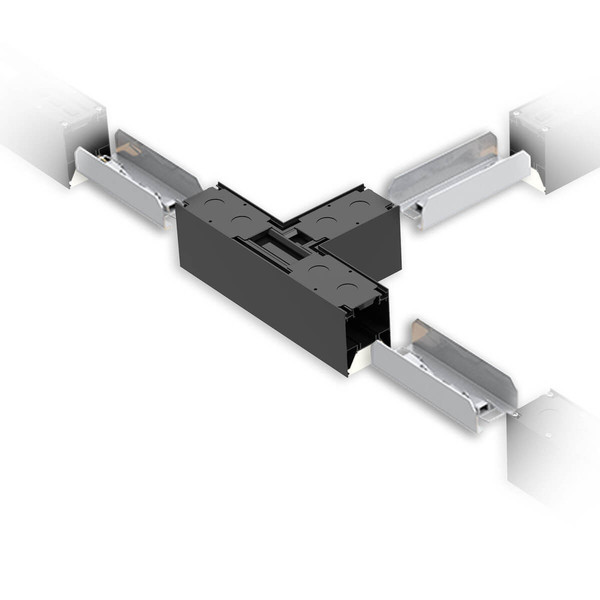 Isoled T-Verbinder für Aufbau/Hängeleuchte LINKLINE50 schwarz 117076