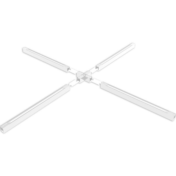 Isoled X-Verbinder für Aufbau/Hängeleuchte LINKLINE50 weiß 117077
