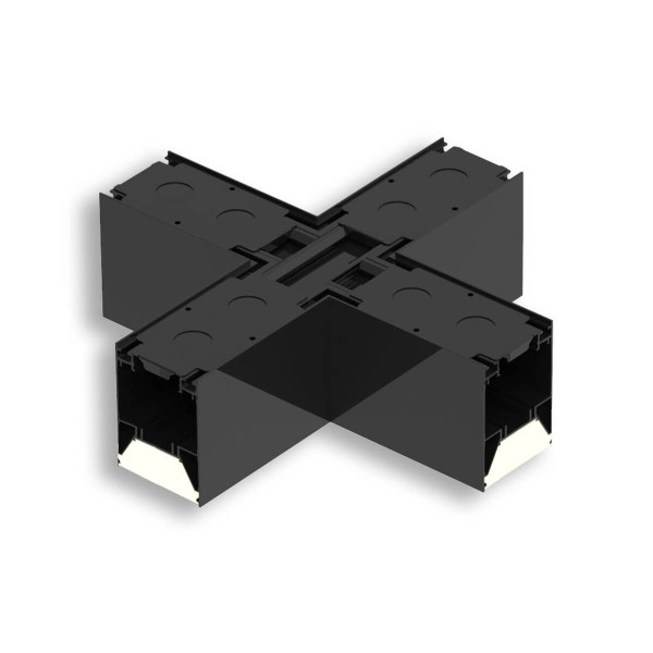Isoled X-Verbinder für Aufbau/Hängeleuchte LINKLINE50 schwarz 117078