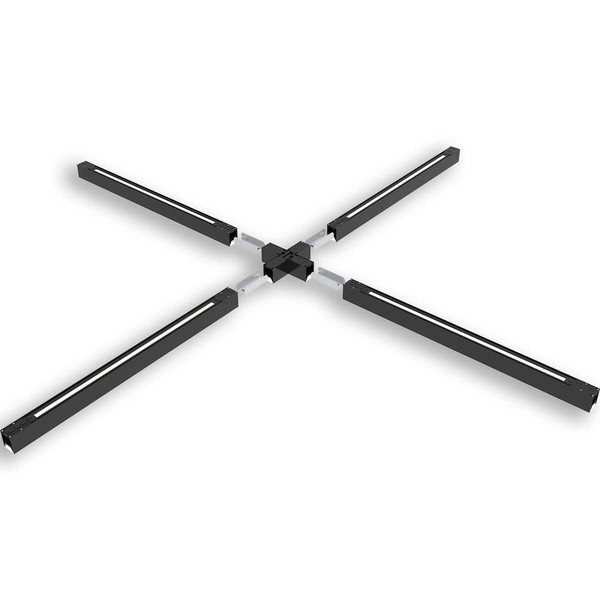 Isoled X-Verbinder für Aufbau/Hängeleuchte LINKLINE50 schwarz 117078