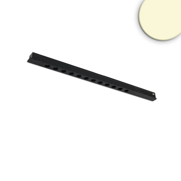 Isoled Track48 Leuchte Mini Raster, schwarz, 34cm, 12W, 36°, UGR<19, 48V DC, 3000K, CRI90 117096