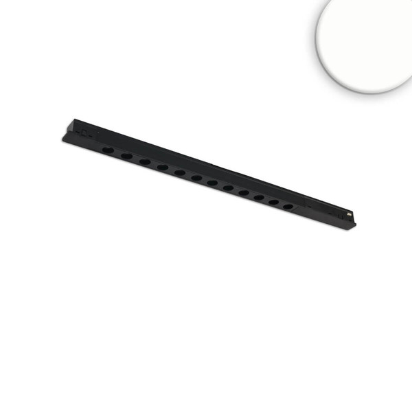 Isoled Track48 Leuchte Mini Raster, schwarz, 34cm, 12W, 36°, UGR<19, 48V DC, 4000K, CRI90 117097