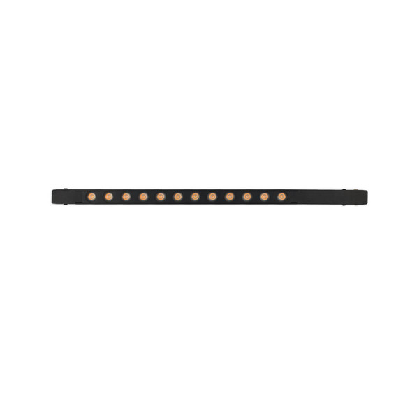 Isoled Track48 Leuchte Mini Raster, schwarz, 34cm, 12W, 36°, UGR<19, 48V DC, 4000K, CRI90 117097