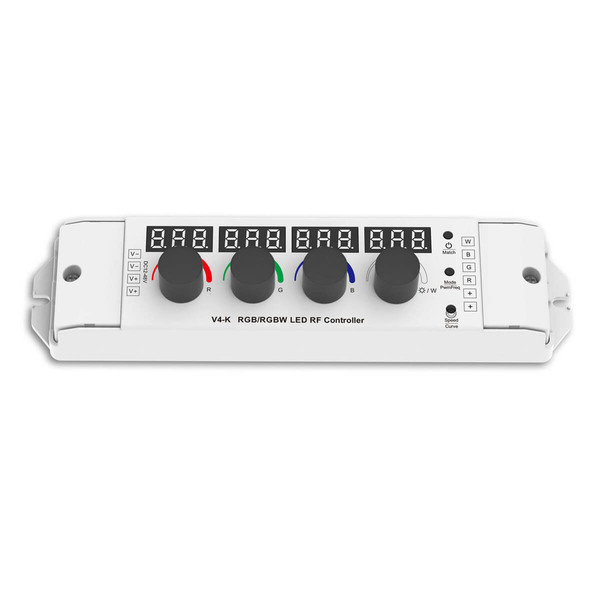 Isoled Sys-Pro Drehknopf/Funk Multi-PWM-Dimmer, GROW, 1-4 Kanal, 12-48V DC 4x3A 4/8KHz 117154