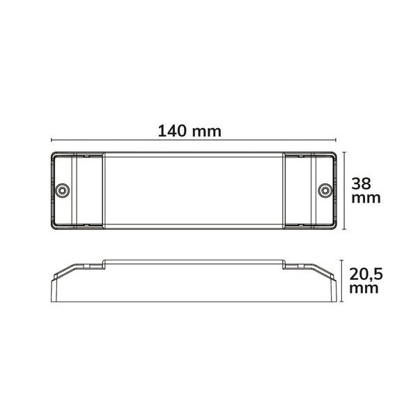 Isoled Sys-Pro + ZigBee 3.0/Push auf DALI DT6/DT7/DT8 Konverter und 150mA DALI-PS, 230V 117156