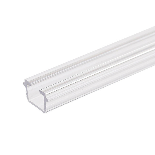 Isoled Gardinen-Inlay klar, Innenformat B=9.7 H=6.5mm Schlitz 6mm, 100cm 117218