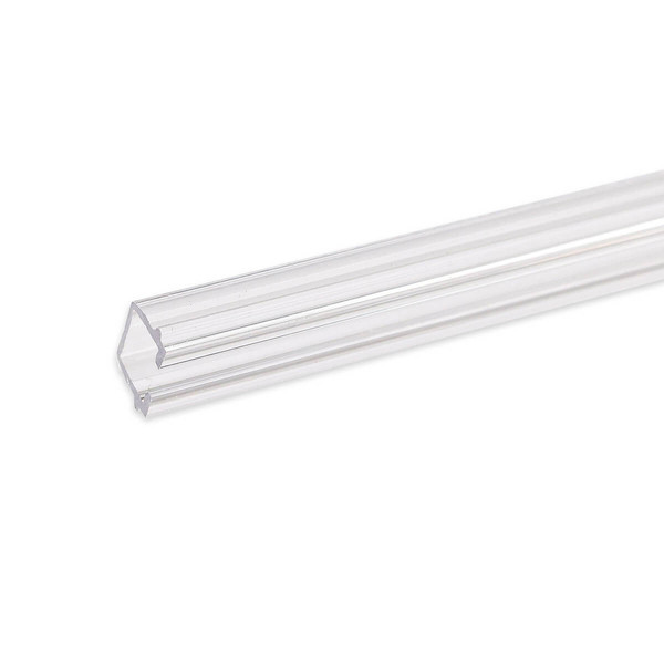 Isoled Gardinen-Inlay klar, Innenformat B=9.7 H=6.5mm Schlitz 6mm, 100cm 117218