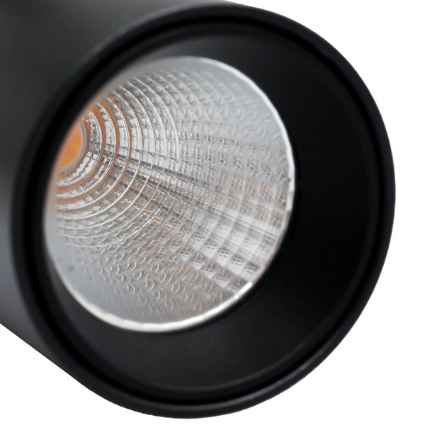 Isoled Track48 Schienenstrahler schwarz, 12W, 30°, UGR<19, 48V DC, 1800-4000K, CRI90, DALI DT8 117230