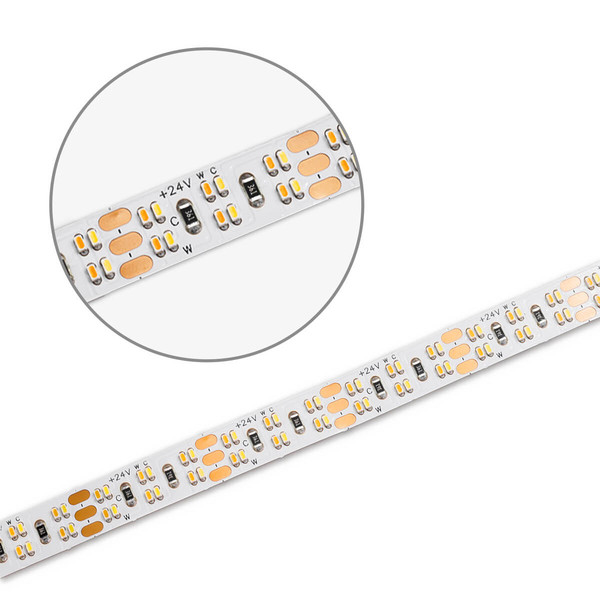 Isoled LED CRI919/940 CCT Flexband, 24V DC, 20W/20W, IP20, 5m Rolle, 480 LED/m 117279