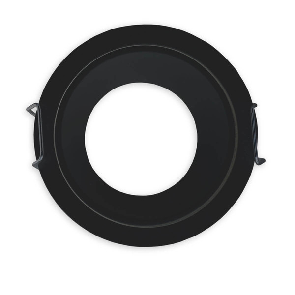 Isoled Einbaurahmen für MR11/GU10 Mini Spots, rund, schwarz 117359