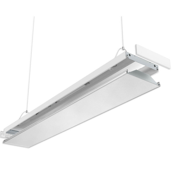 Isoled LED Langfeldleuchte, 120x20cm, weiß, PowerSwitch 25/30/35/40W, UGR<19 2H/2H, ColorSwitch 3000/4000/5000K, DALI dimmbar 117366