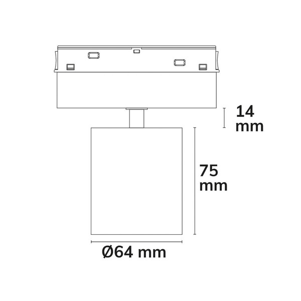 Isoled Track48 Bluetooth-Speaker, 10W, schwarz, Host-/Subeinheit 117379