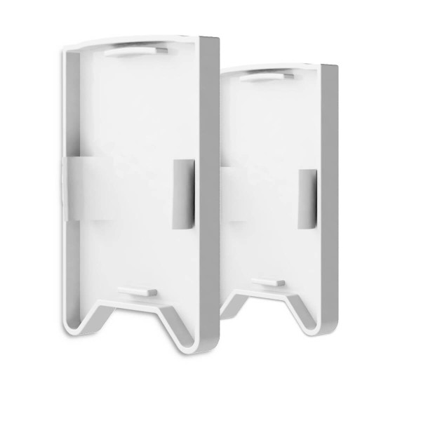 Isoled Endkappe EC119 mit Lichtfalle, weiß für Leuchtenprofil HALON Cover C29/C61, 2 Stück 117399