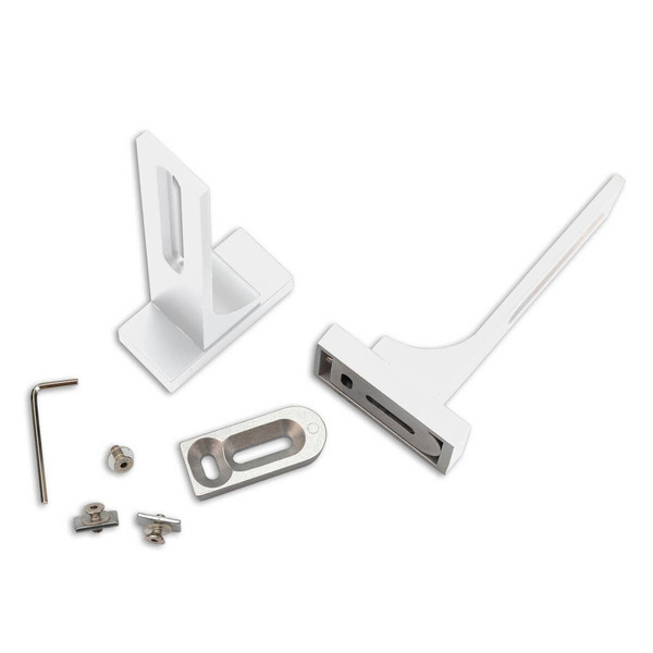 Isoled Wandausleger für Gardinenprofile, lang, 2 Stück, weiß 117426