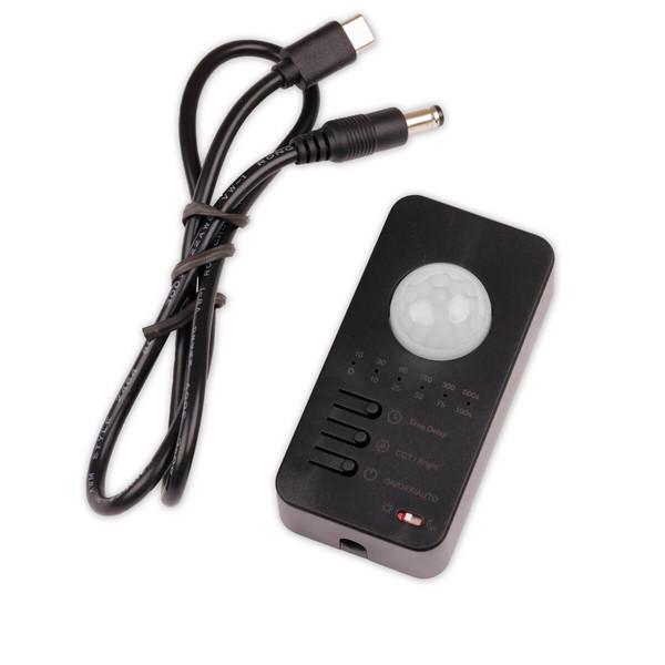 Isoled Sys-Pro Konstantlichtregler+PIR-Bewegungssensor, Funkfernbedienung mit USB-C für SingleColor / CCT 117453