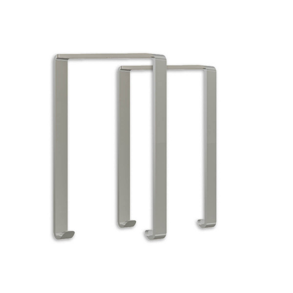 Isoled Montagebügel Z64 für Leuchtenprofil HALON zur Deckenanbau-Montage, 2 STK, silber 117564