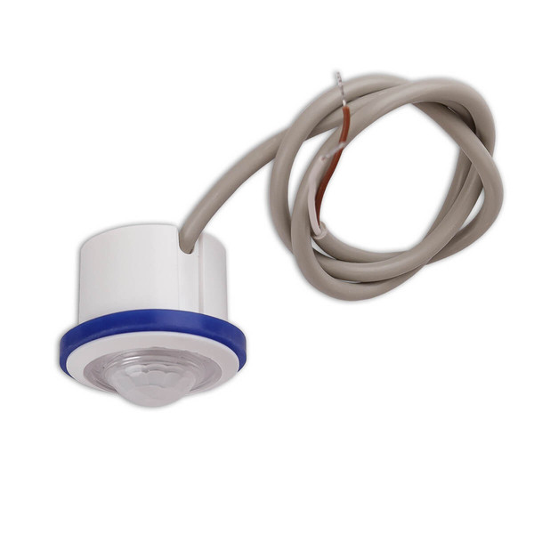 Isoled DALI-2 Master Mini-PIR-Einbau-Bewegungs-/Lichtsensor, H:3m, benötigt DALI-Bus Spannung weiß 117574