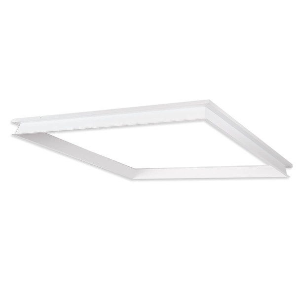 Isoled Einlegerahmen rückversetzt weiß RAL 9016 für LED Panel 625x625 117585