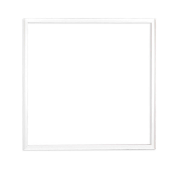 Isoled Einlegerahmen rückversetzt weiß RAL 9016 für LED Panel 625x625 117585