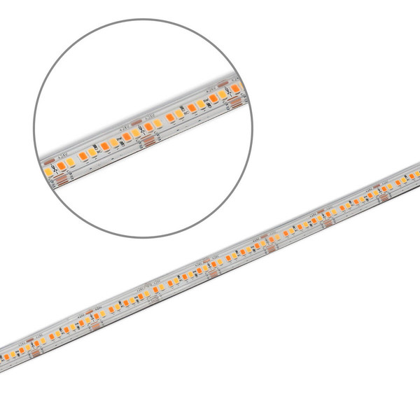Isoled LED CRI918/940 CCT Flexband, 24V DC, 6W+6W, IP67, 10m Rolle, 256 LED/m 117589