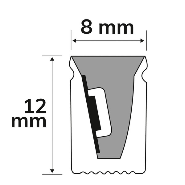 Isoled LED NEON927 Flexband B08H12, 24V DC, 12W, IP67, 2700K, 5m Rolle, 140 LED/m, inkl. Montageclips 117687