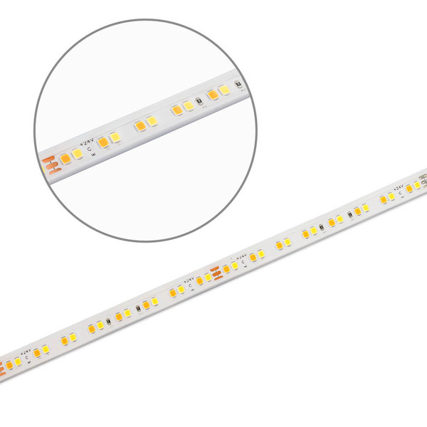 Isoled LED AQUA918/940 Linear CCT Flexband, 24V DC, 7W/7W, IP68, 5m Rolle, 160LED/m 117714