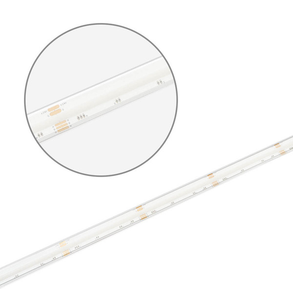 Isoled LED Aqua COB RGB+2700K Linear Flexband, 24V DC, 20W, IP68, 5m Rolle, 896 LED/m 117754