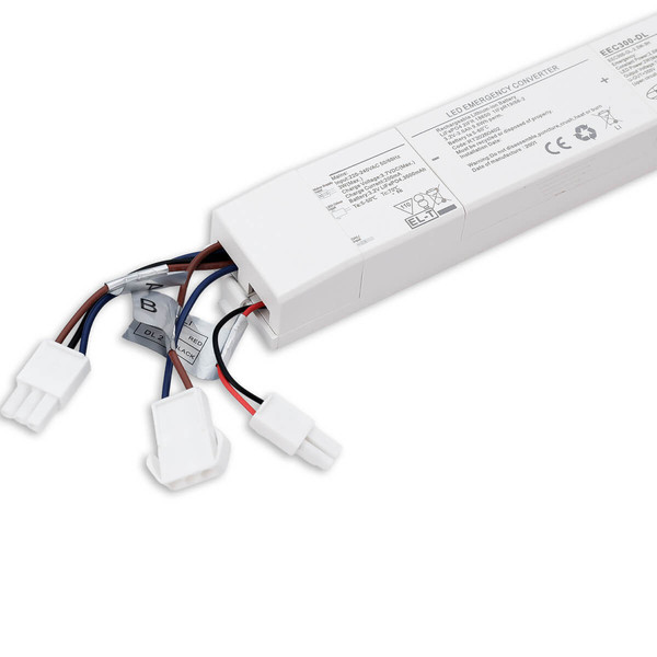 Isoled Notlicht Akkumodul 3000 mAh, 2,5W 3h (30-300V) für DALI dimmbare Wannenleuchten HEQ, anschlussfertig 117804