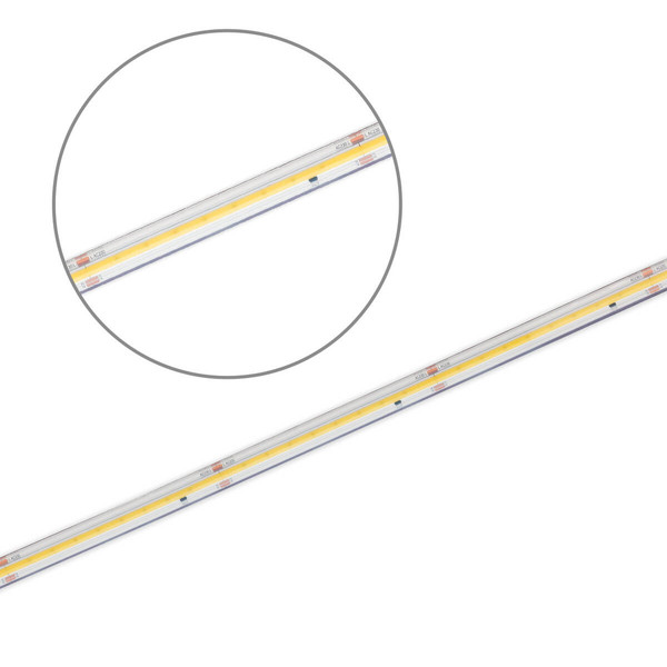 Isoled LED Flexband 230V COB, 14W/m, 20m Rolle, 3000K, CRI90, IP67, male-Stecker einseitig 117814