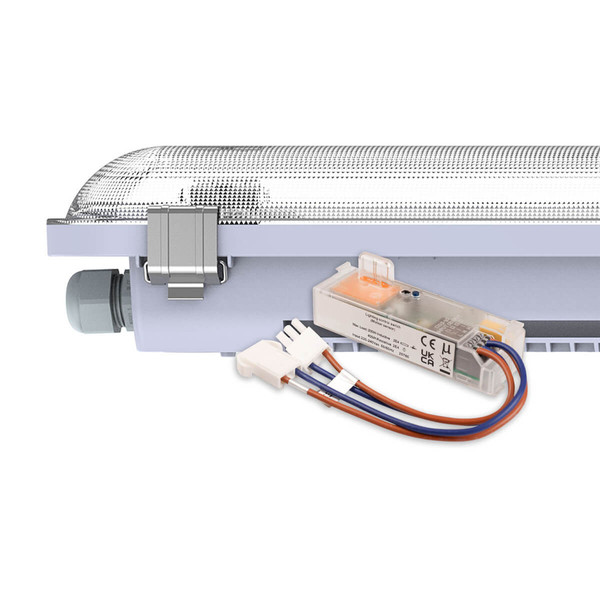 Isoled LED Wannenleuchte HEQ, 120cm, IP65, HF-Sensor, 25-40W, 160lm/W, 3000/3500/4000K, CRI80 117825