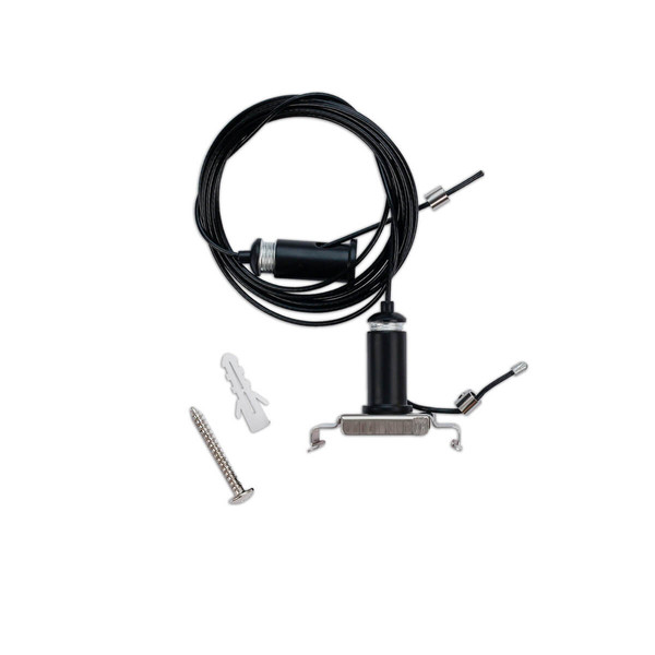 Isoled LINKLINE50 Seilabhängung Set (exkl. Baldachin) für LED Hängeleuchte, schwarz 117830
