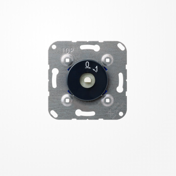 Jung 1101-20 Drehschalter, Ausschalter 2-pol., 20 AX 250 V ~, anthrazit