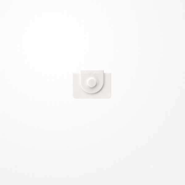 Jung 15WW Kabel-Einführungsschieber für Aufputz-Kappen, Thermoplast, alpinweiß