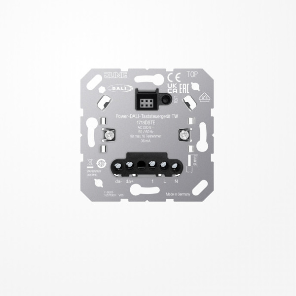 Jung 1713DSTE Power-DALI-Taststeuergerät TW, mit Nebenstelleneingang