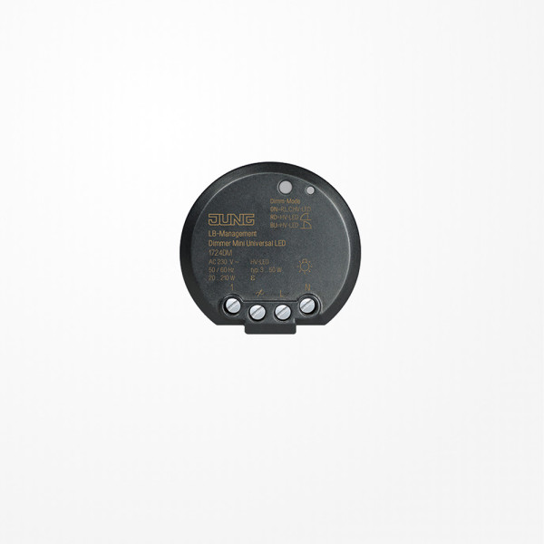 Jung 1724DM Dimmer Mini Universal LED, mit Nebenstelleneingang