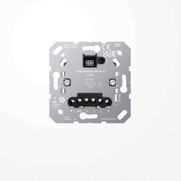 Jung 1731JE Jalousieeinsatz Universal, mit Nebenstelleneingang