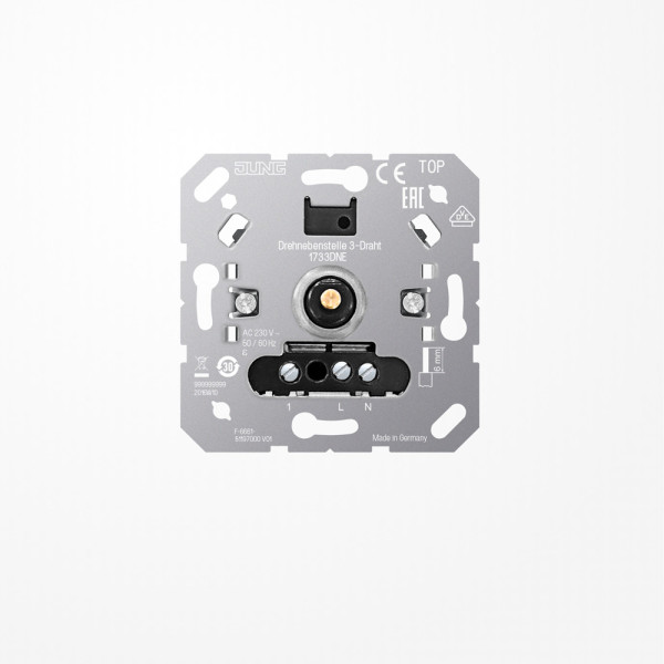 Jung 1733DNE Drehnebenstelle 3-Draht, mit Nebenstelleneingang
