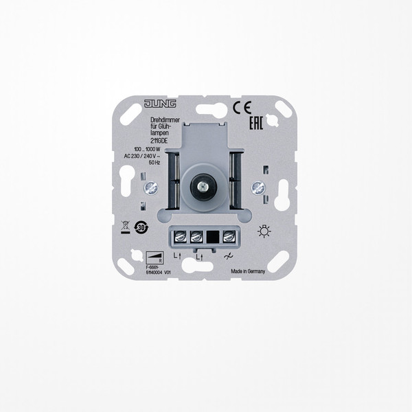 Jung 211GDE Drehdimmer, 100 ... 1000 W