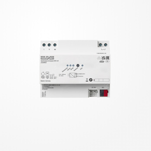 Jung 21280REG KNX Spannungsversorgung, 1.280 mA