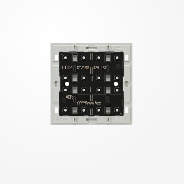 Jung 42911ST KNX Tastsensor-Modul Universal, 1fach, F40, Secure