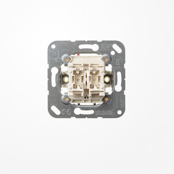 Jung 505EU Wippschalter (Einsatz) 10 AX 250 V~, Serien, ohne Krallen