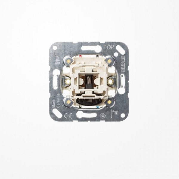 Jung 506KOEU Wipp-Kontrollschalter (Einsatz) 10 AX 250 V~, Universal Aus-Wechsel, ohne Krallen